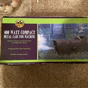 Spirit Halloween 400 Watt Compact Metal Case Fog Machine